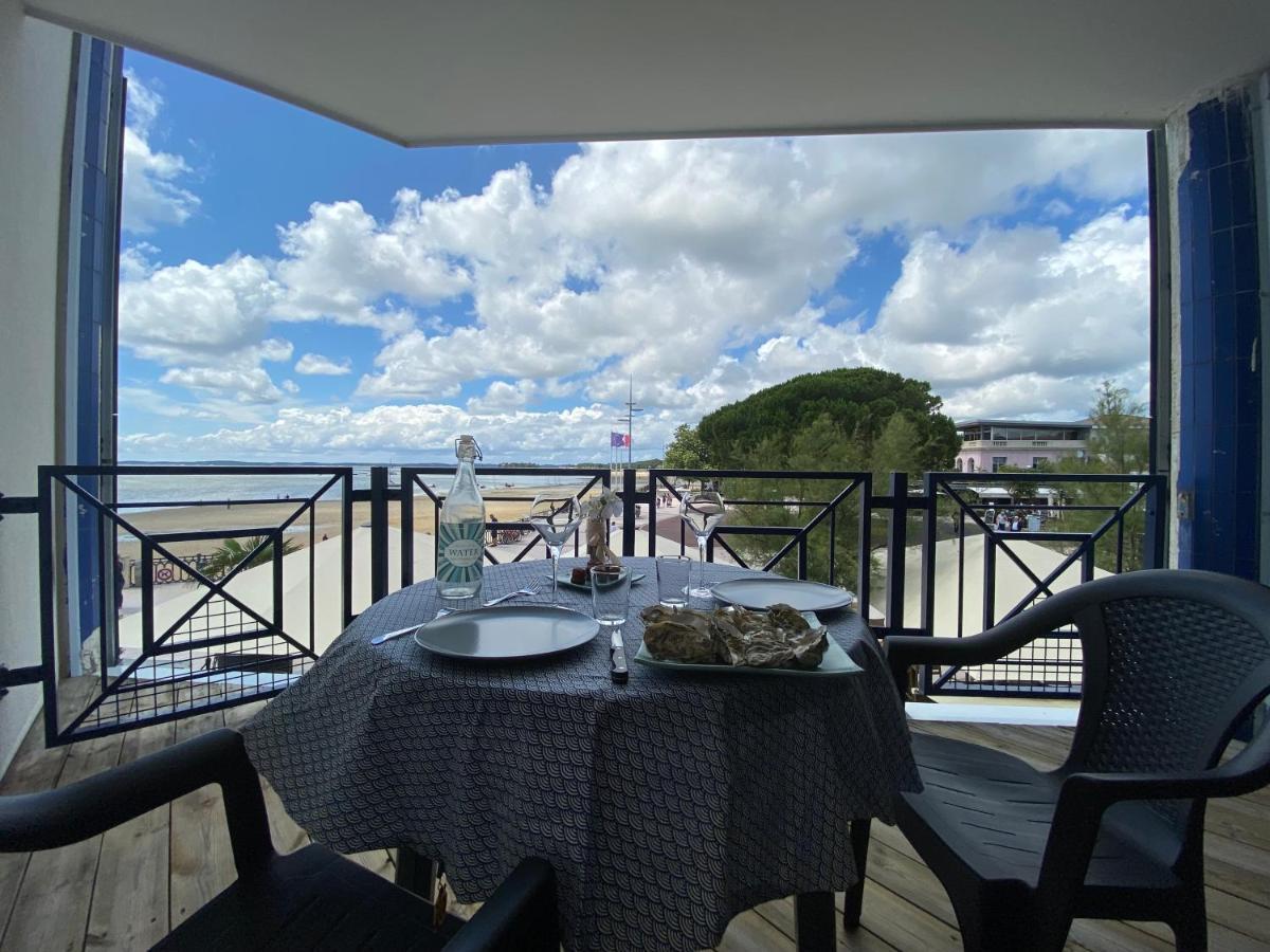 Apartmán T2 Vue Exceptionnelle Sur Le Bassin D'Arcachon Andernos-les-Bains Exteriér fotografie